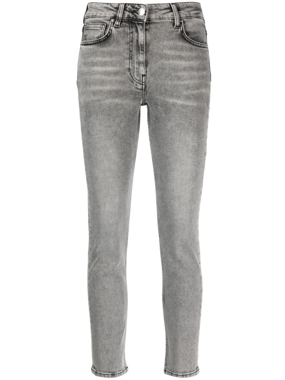 IRO stonewashed skinny jeans - Grey von IRO