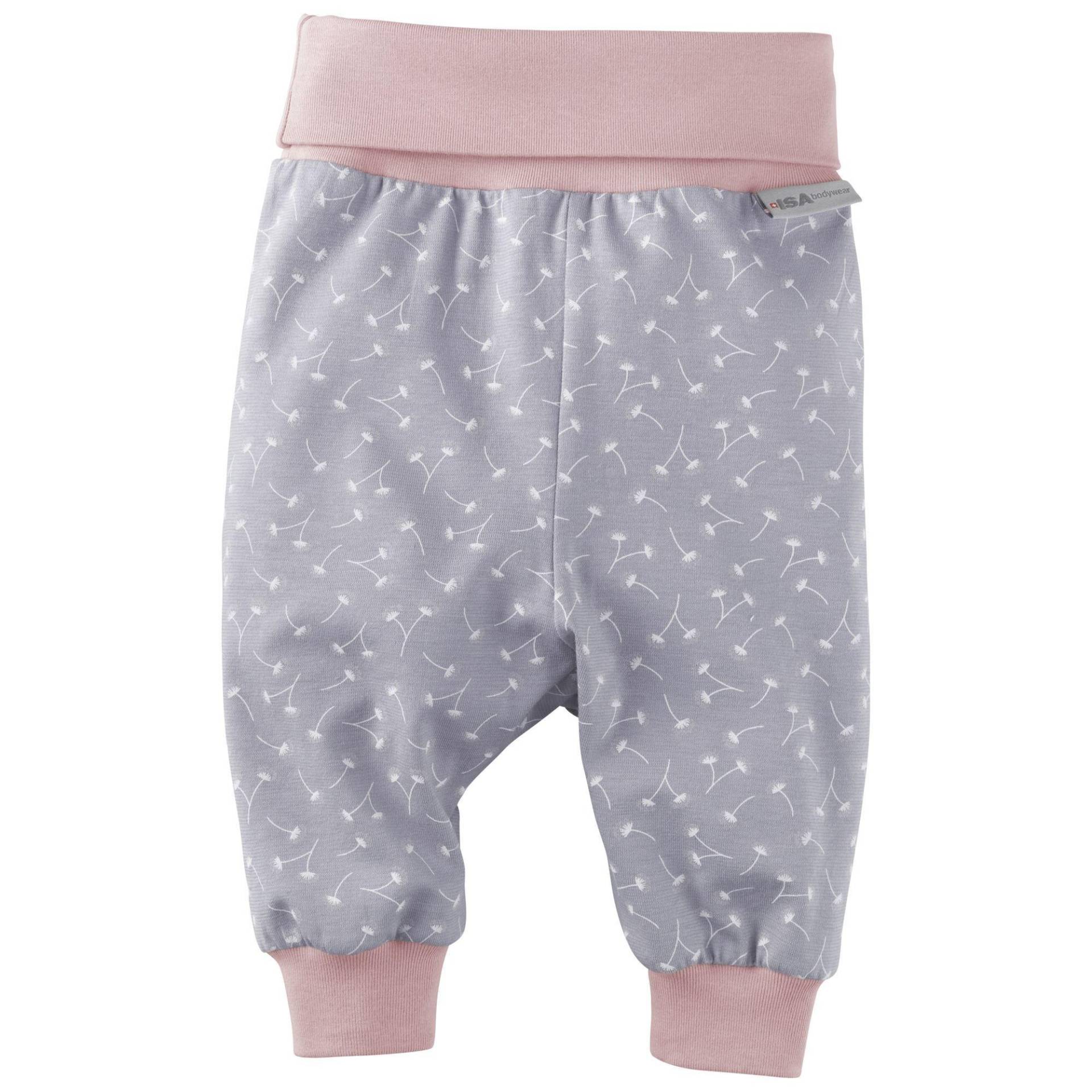 Baby Hose Unisex Flieder 98/104 von ISA bodywear