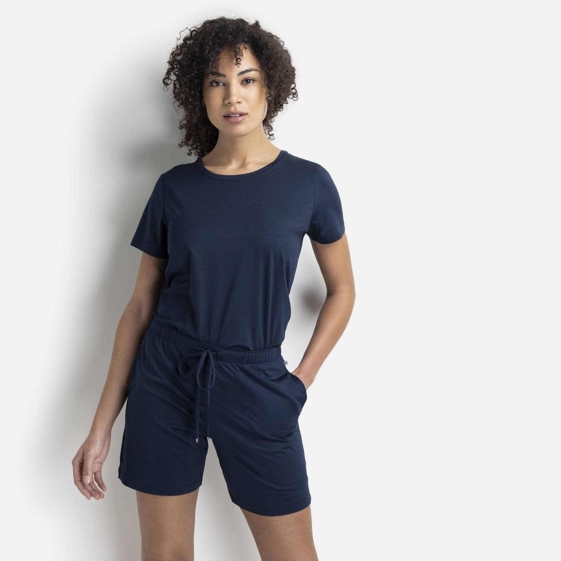 Hose Kurz Damen Dunkelblau M von ISA bodywear