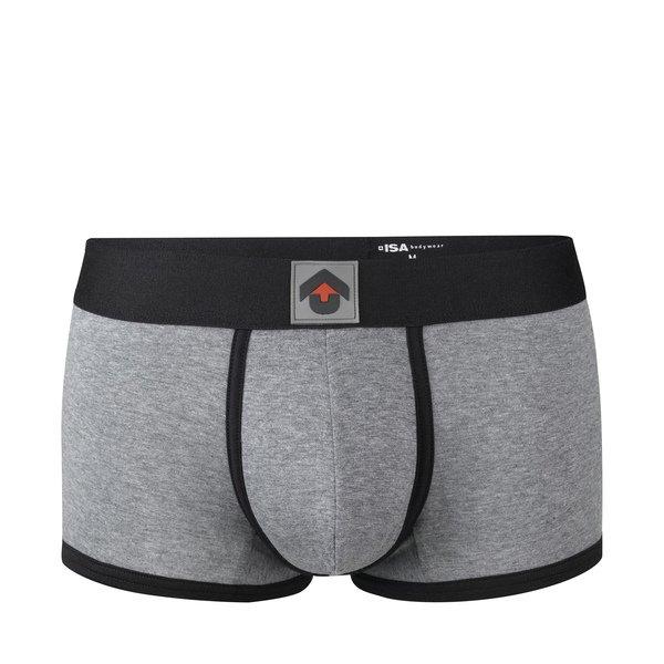 Boxershorts Herren Mediumgrau M von ISA bodywear