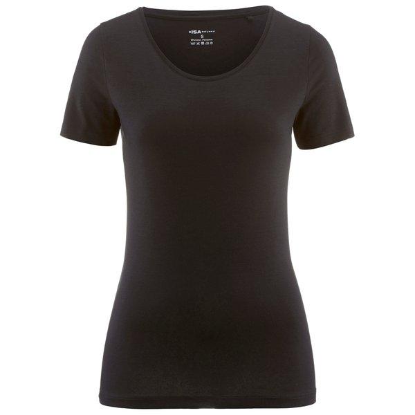 Recot2 - Shirt Kurzarm, Rundhals Damen Schwarz XL von ISA bodywear