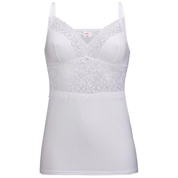 Spaghetti Top Damen Weiss XS von ISA bodywear