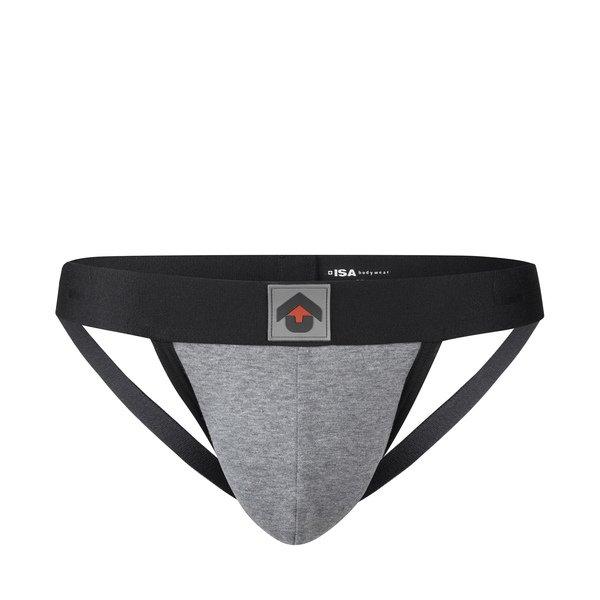 String Herren Mediumgrau L von ISA bodywear