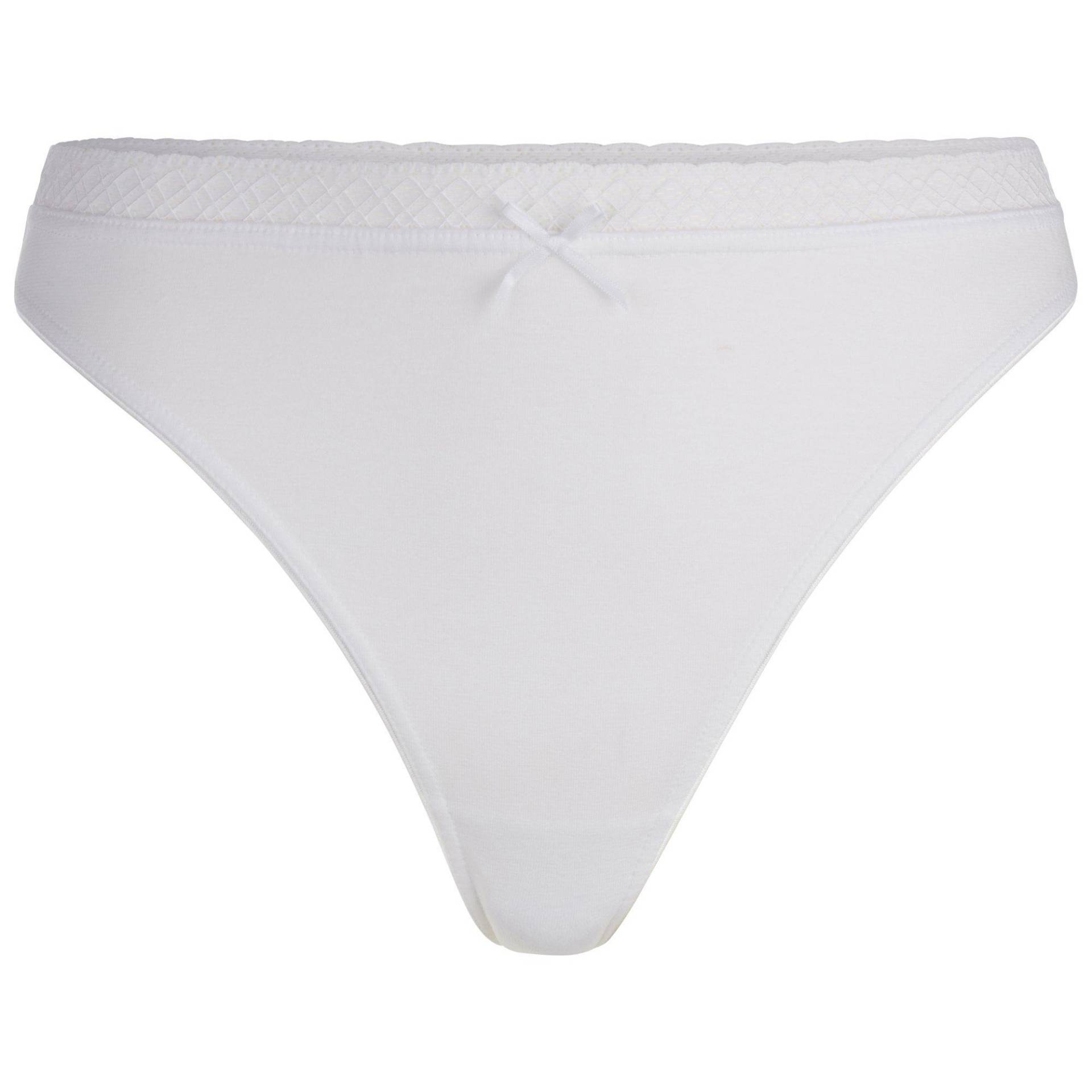 String Damen Weiss M von ISA bodywear