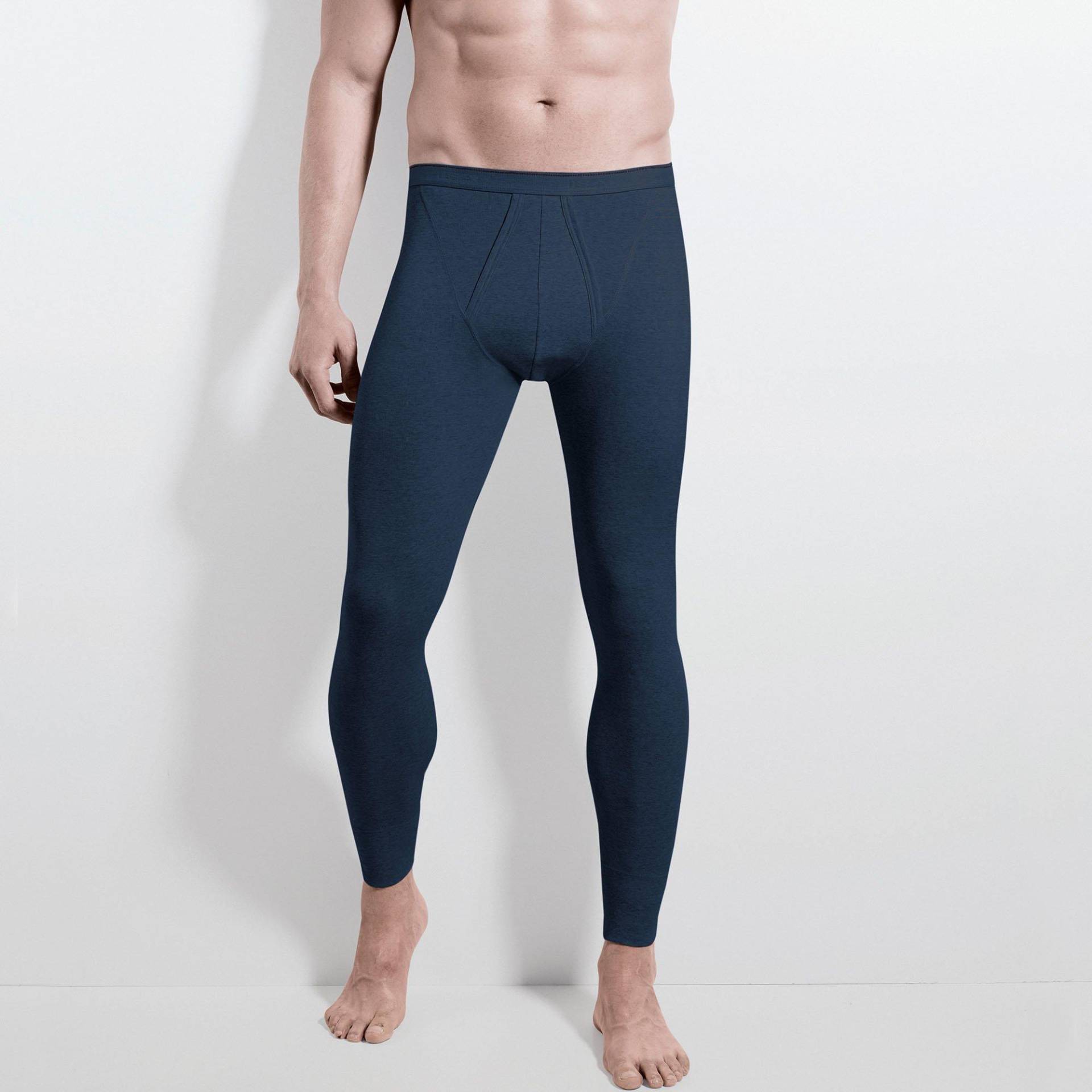 Lange Unterhose Herren Marine L von ISA bodywear