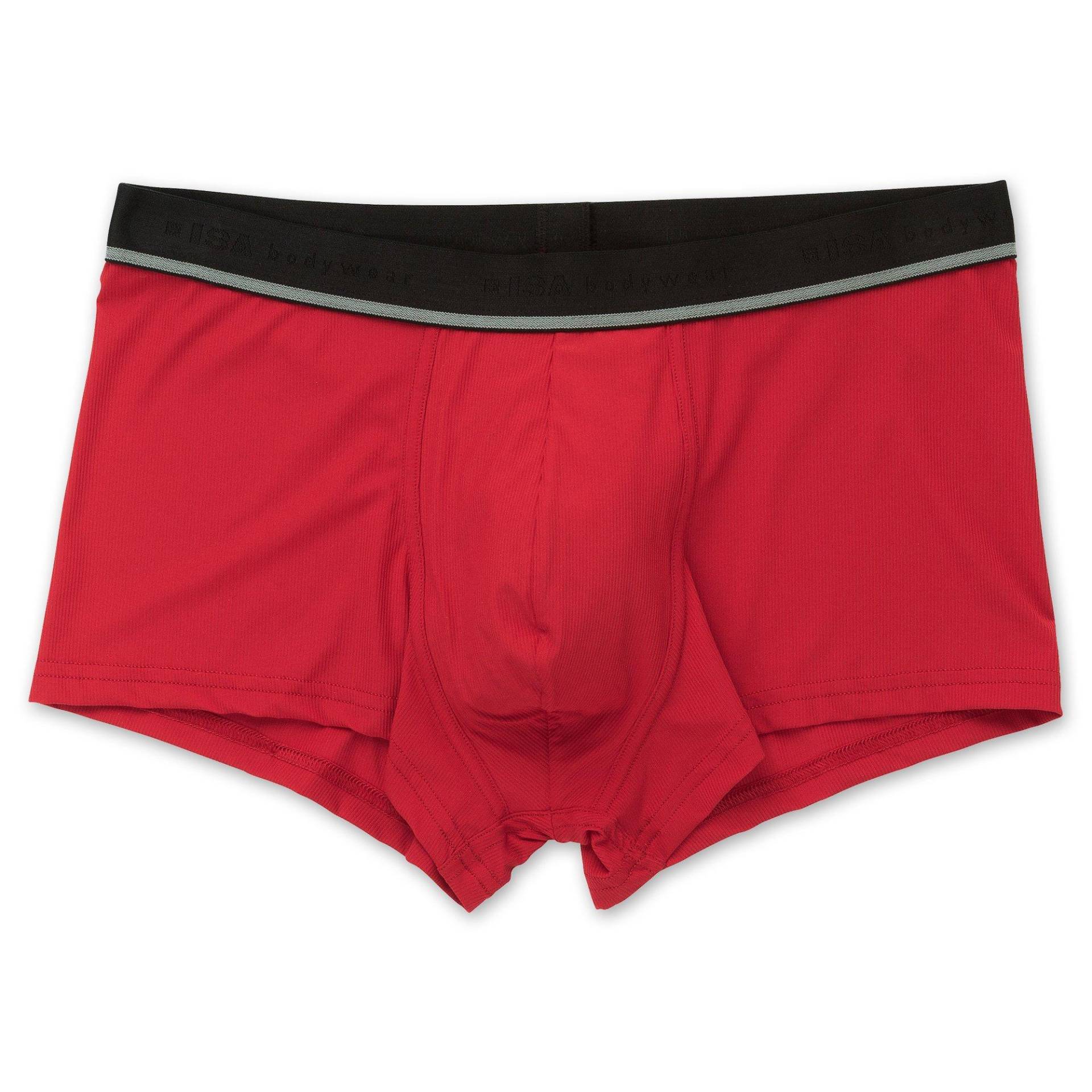 Panty Herren Rot M von ISA bodywear
