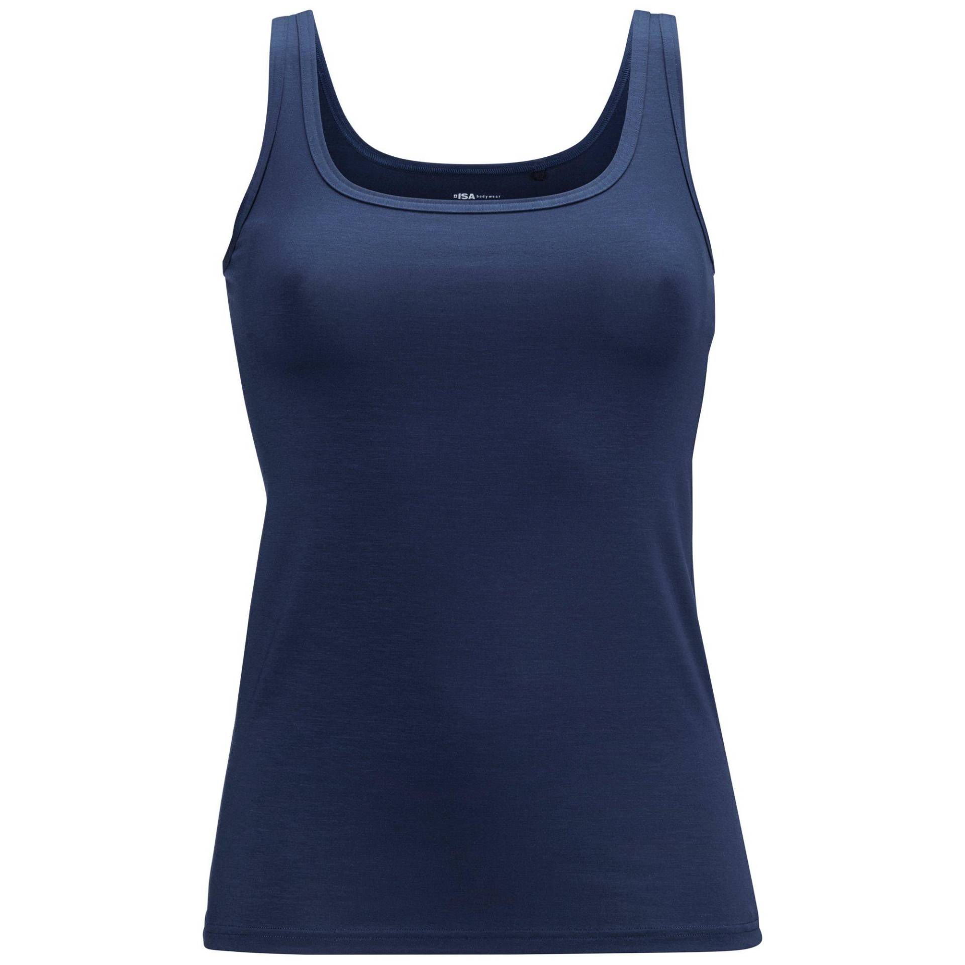 Träger Top Damen Dunkelblau S von ISA bodywear