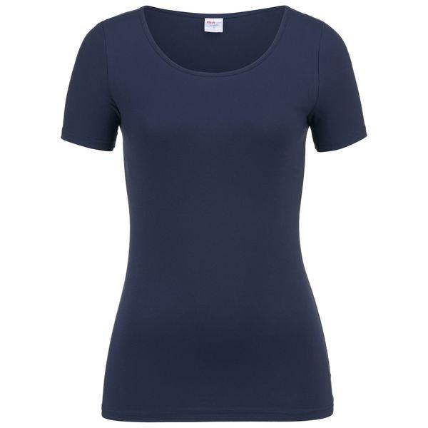 Shirt Kurzarm, Rundhals Damen Marine S von ISA bodywear