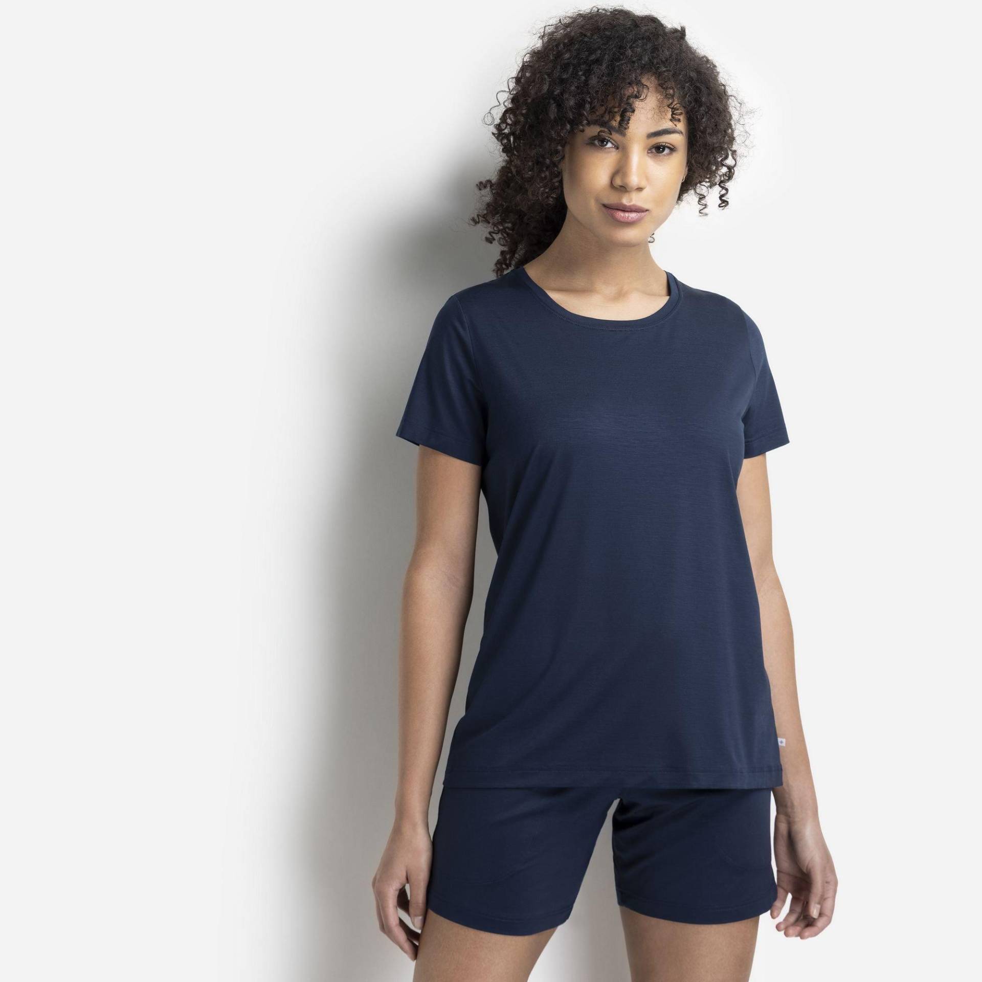 Shirt Kurzarm Damen Dunkelblau XL von ISA bodywear