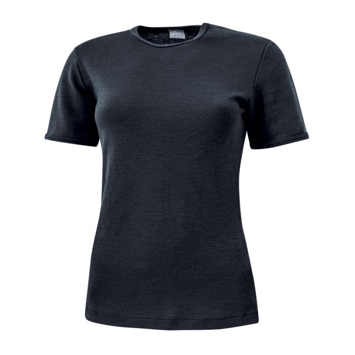 ISA Damen Thermo Shirt, schwarz von ISA