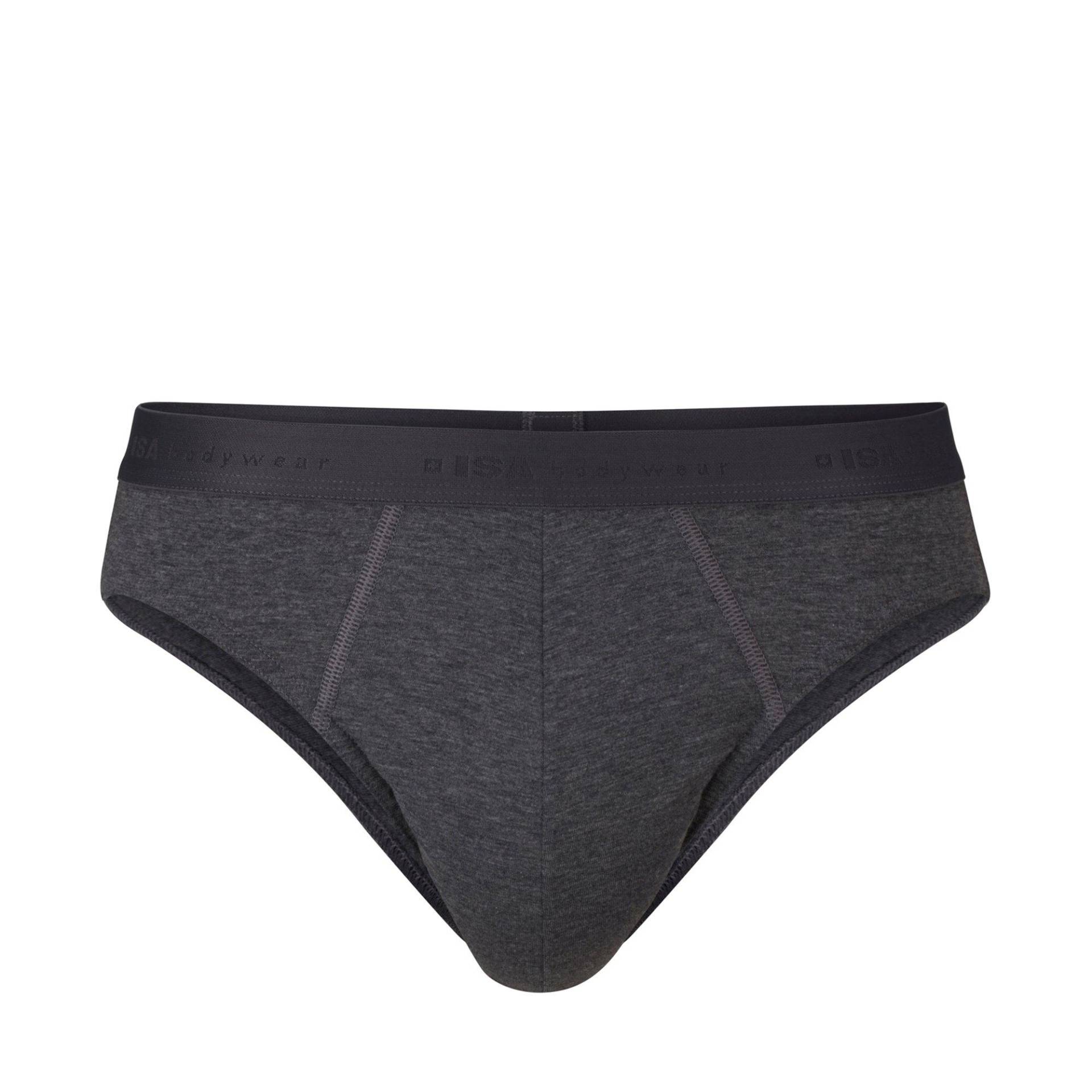 Slip Herren Grau M von ISA bodywear