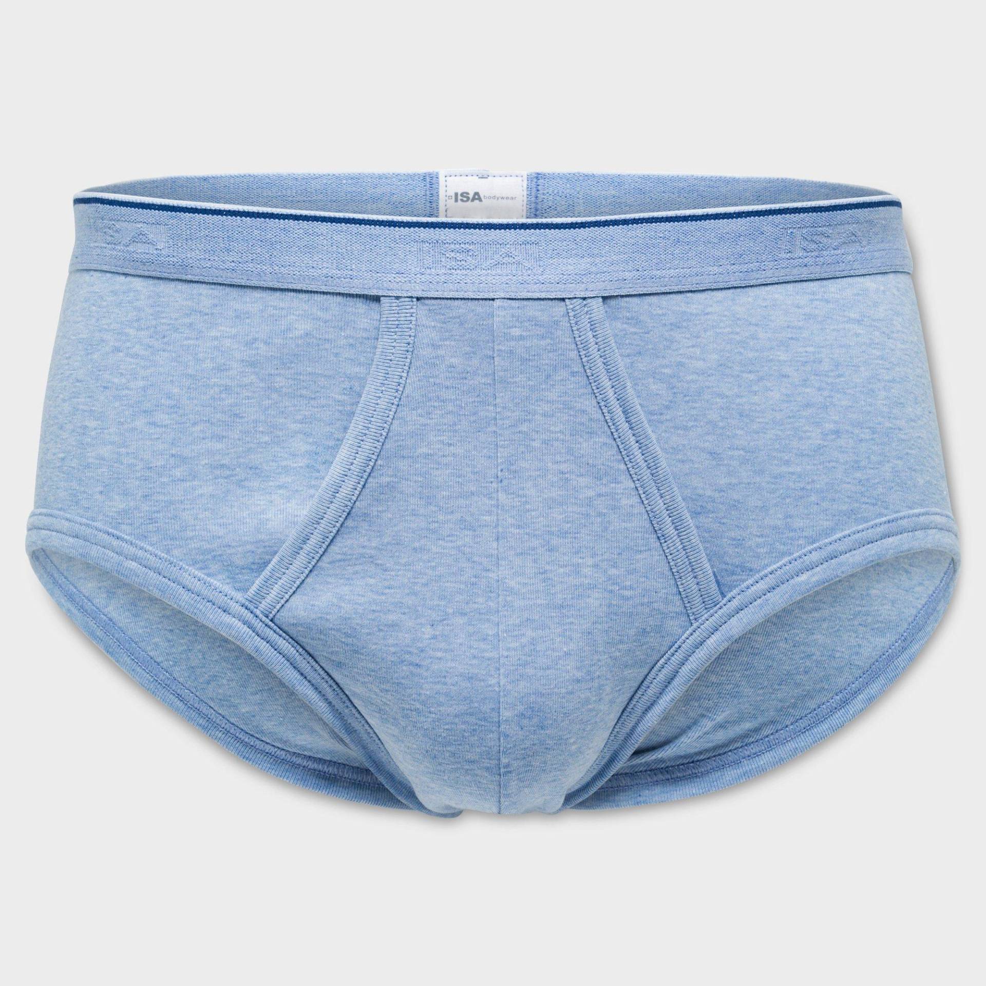 Slip Mit Öffnung Herren Blau  S von ISA bodywear