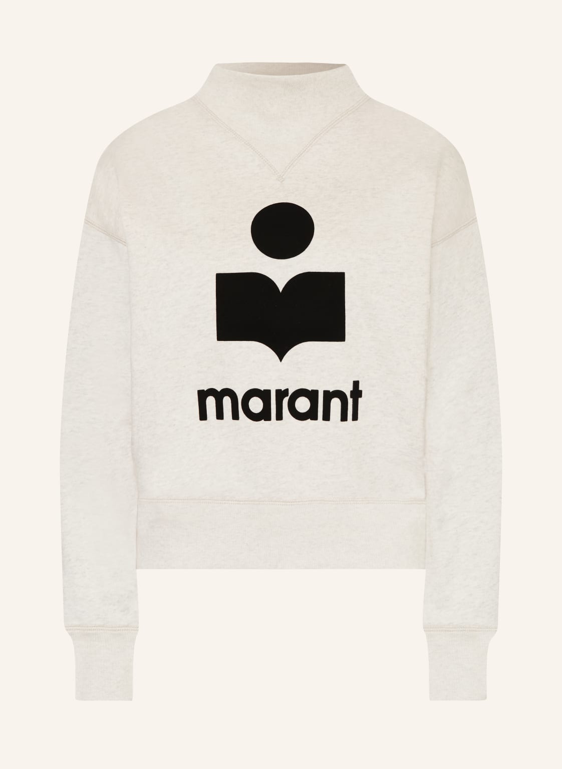 Marant Étoile Sweatshirt Moby weiss von MARANT ÉTOILE