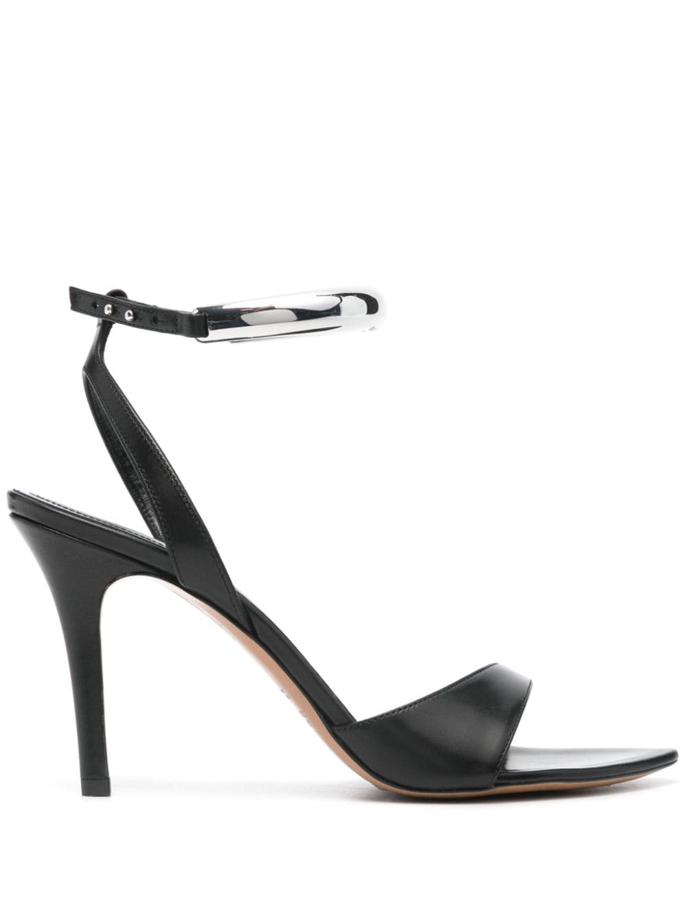 ISABEL MARANT 80mm leather sandals - Black von ISABEL MARANT