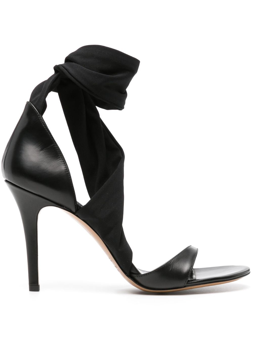 ISABEL MARANT Askja 105mm leather sandals - Black von ISABEL MARANT
