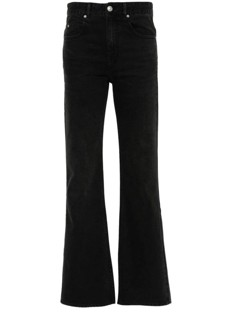 ISABEL MARANT Belvira high-rise bootcut jeans - Black von ISABEL MARANT