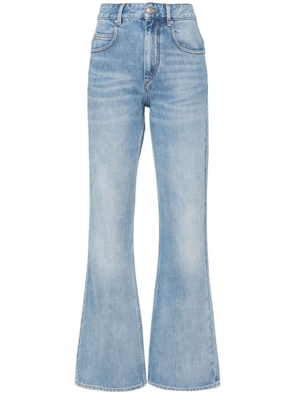 ISABEL MARANT Belvira high-rise bootcut jeans - Blue von ISABEL MARANT