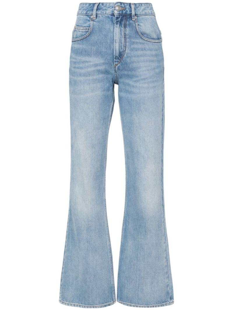ISABEL MARANT Belvira high-rise bootcut jeans - Blue von ISABEL MARANT