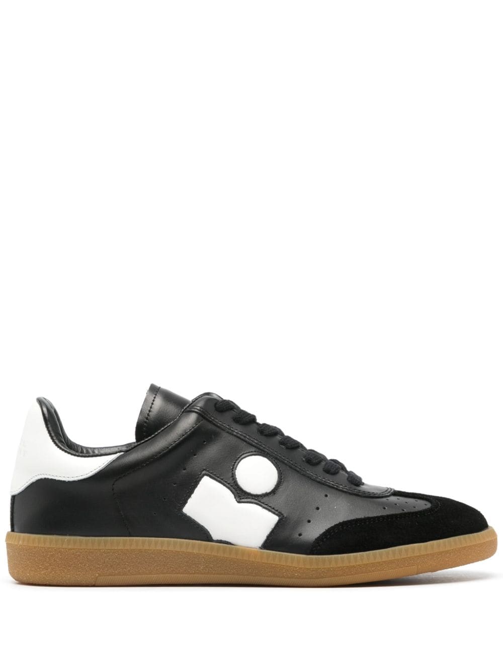 ISABEL MARANT Bryce leather sneakers - Black von ISABEL MARANT