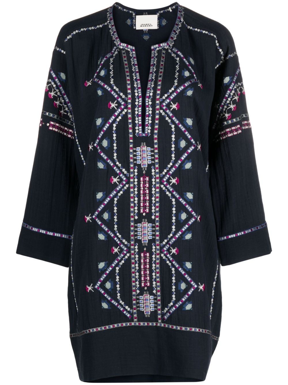 ISABEL MARANT Chemsi sequin-embellished minidress - Blue von ISABEL MARANT