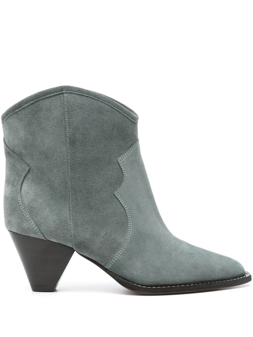 ISABEL MARANT Darizo 55mm suede boots - Green von ISABEL MARANT