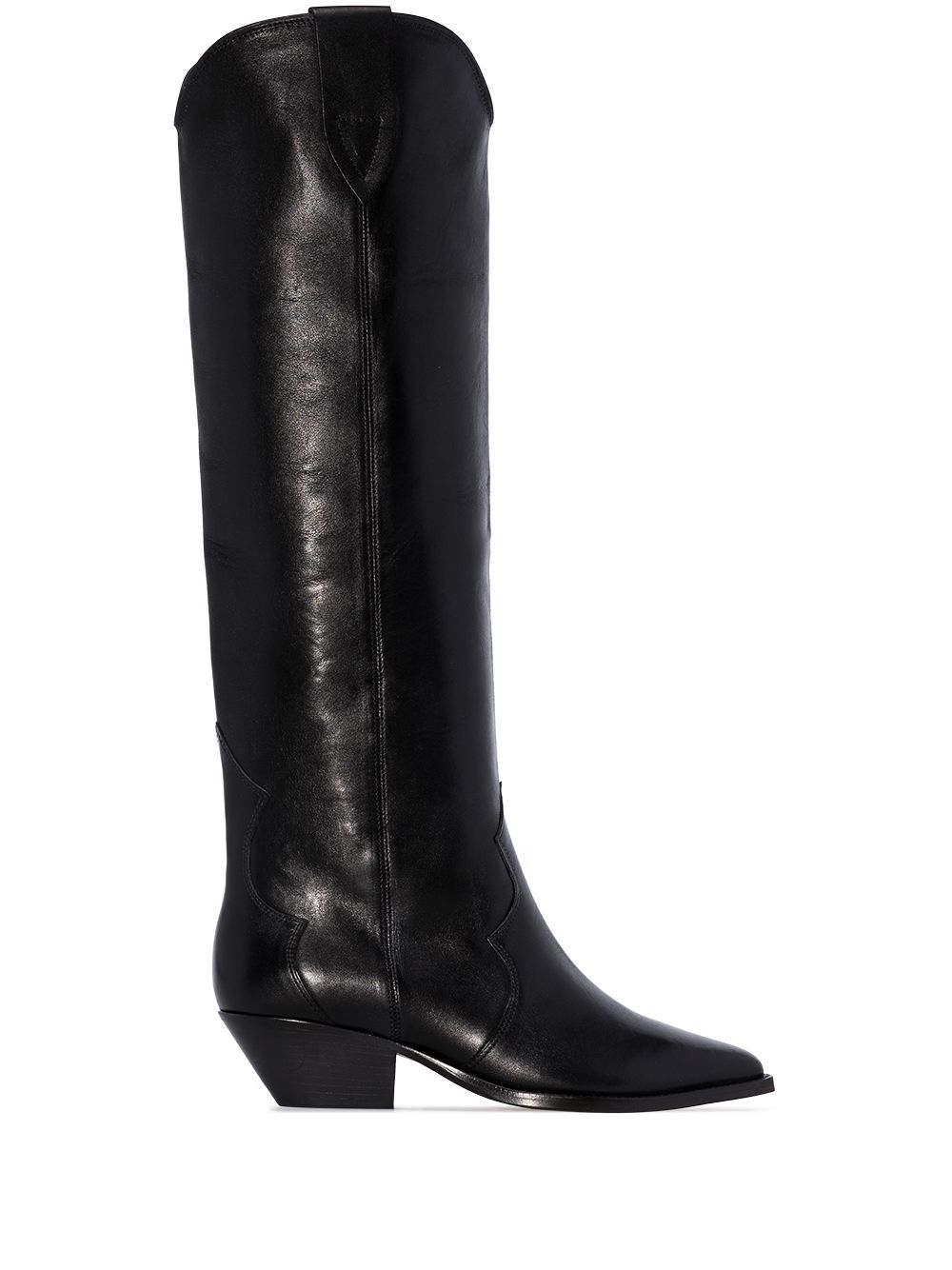 ISABEL MARANT Denvee 40mm cowboy boots - Black von ISABEL MARANT