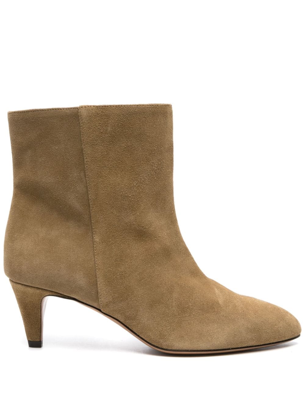 ISABEL MARANT Deone 50mm suede ankle boots - Green von ISABEL MARANT