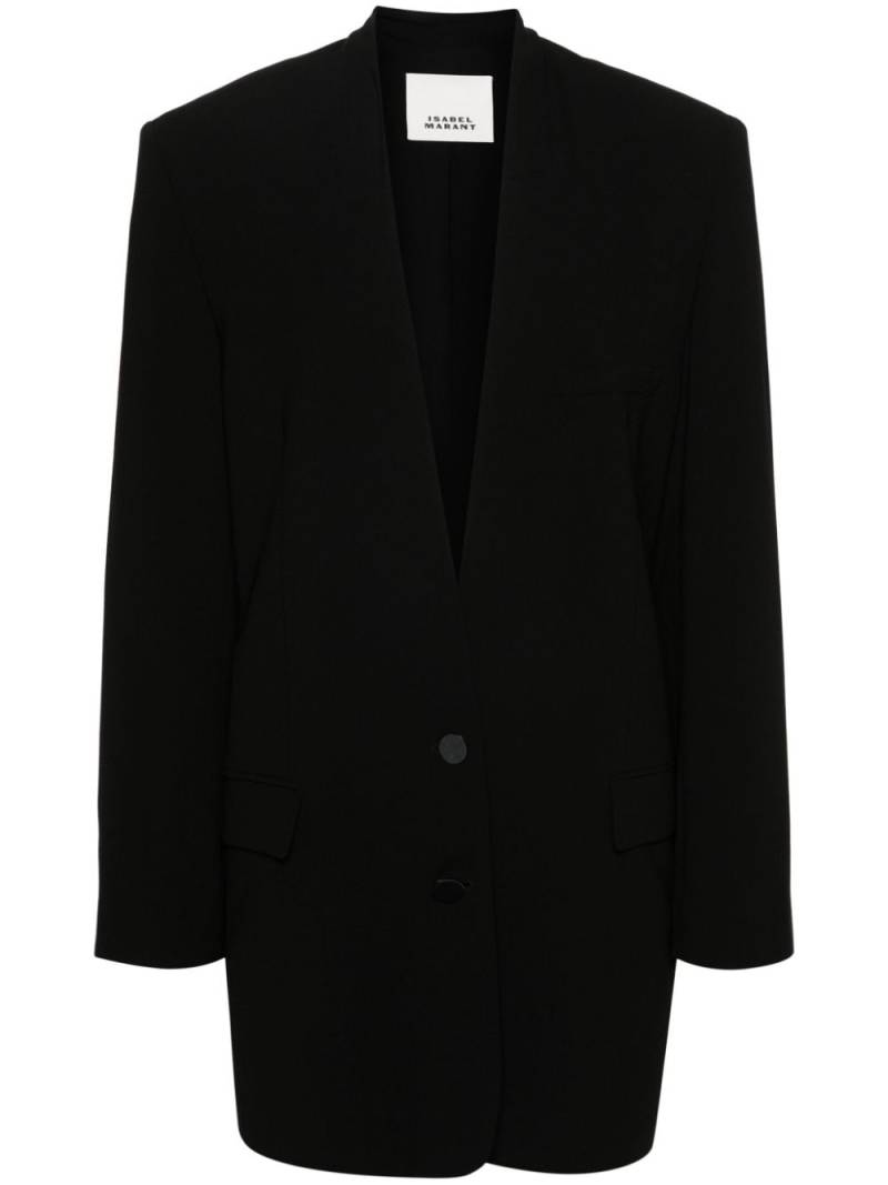 ISABEL MARANT Enza single-breasted blazer - Black von ISABEL MARANT