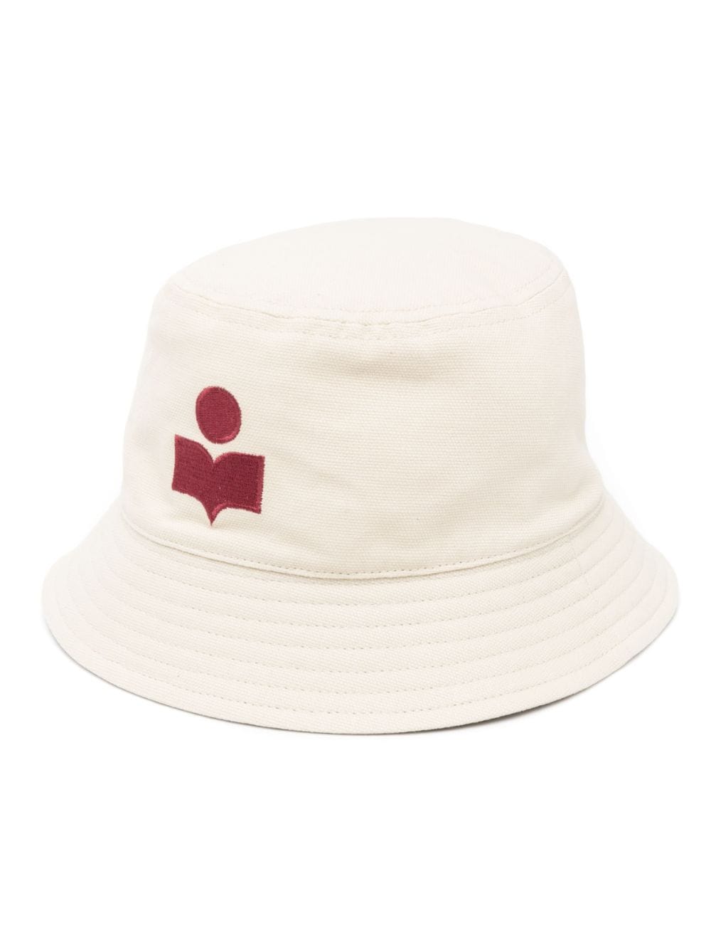 ISABEL MARANT Haley logo-embroidered bucket hat - Neutrals von ISABEL MARANT