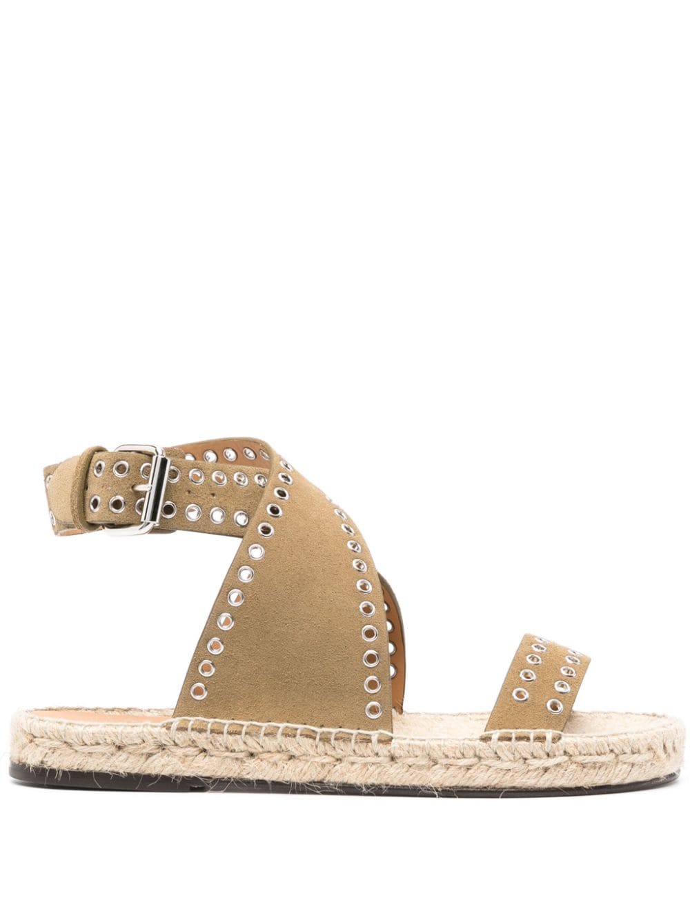 ISABEL MARANT Illya suede espadrilles - Neutrals von ISABEL MARANT