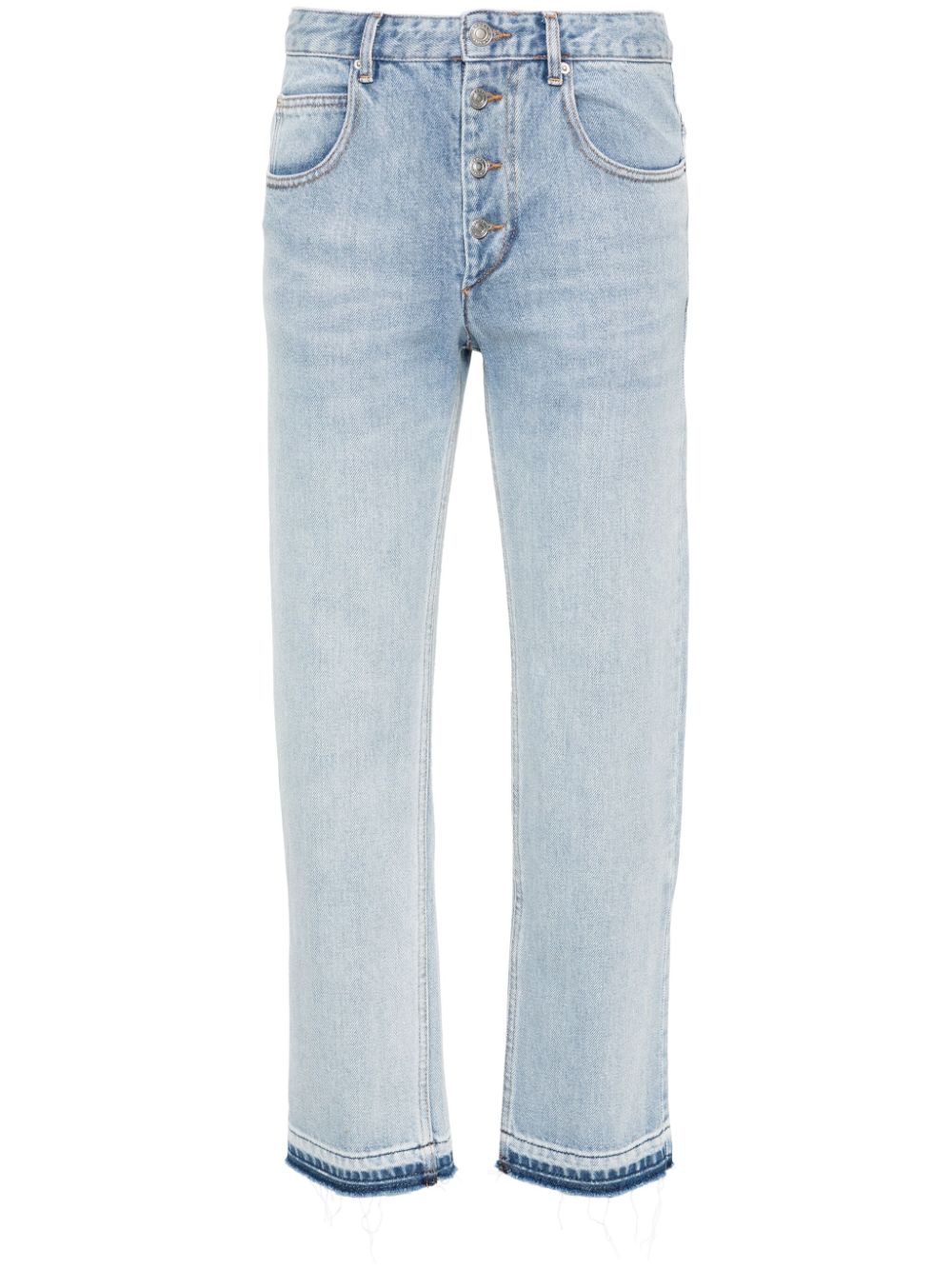 ISABEL MARANT Jemina slim-fit cropped jeans - Blue von ISABEL MARANT