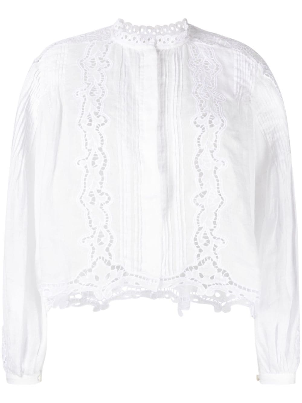 ISABEL MARANT Kubra broderie anglaise blouse - White von ISABEL MARANT