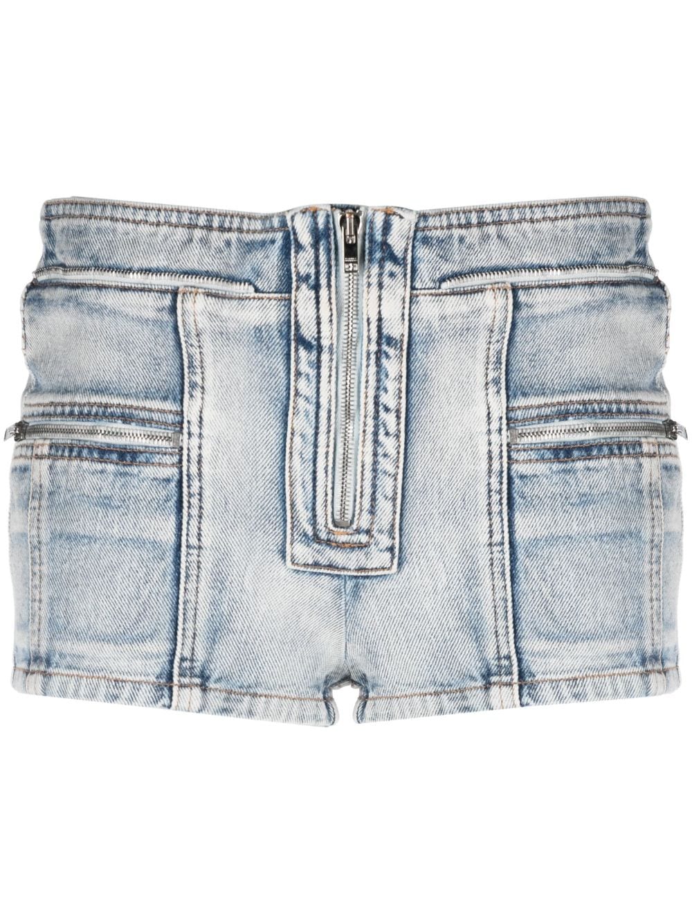 ISABEL MARANT Lary mini denim shorts - Blue von ISABEL MARANT