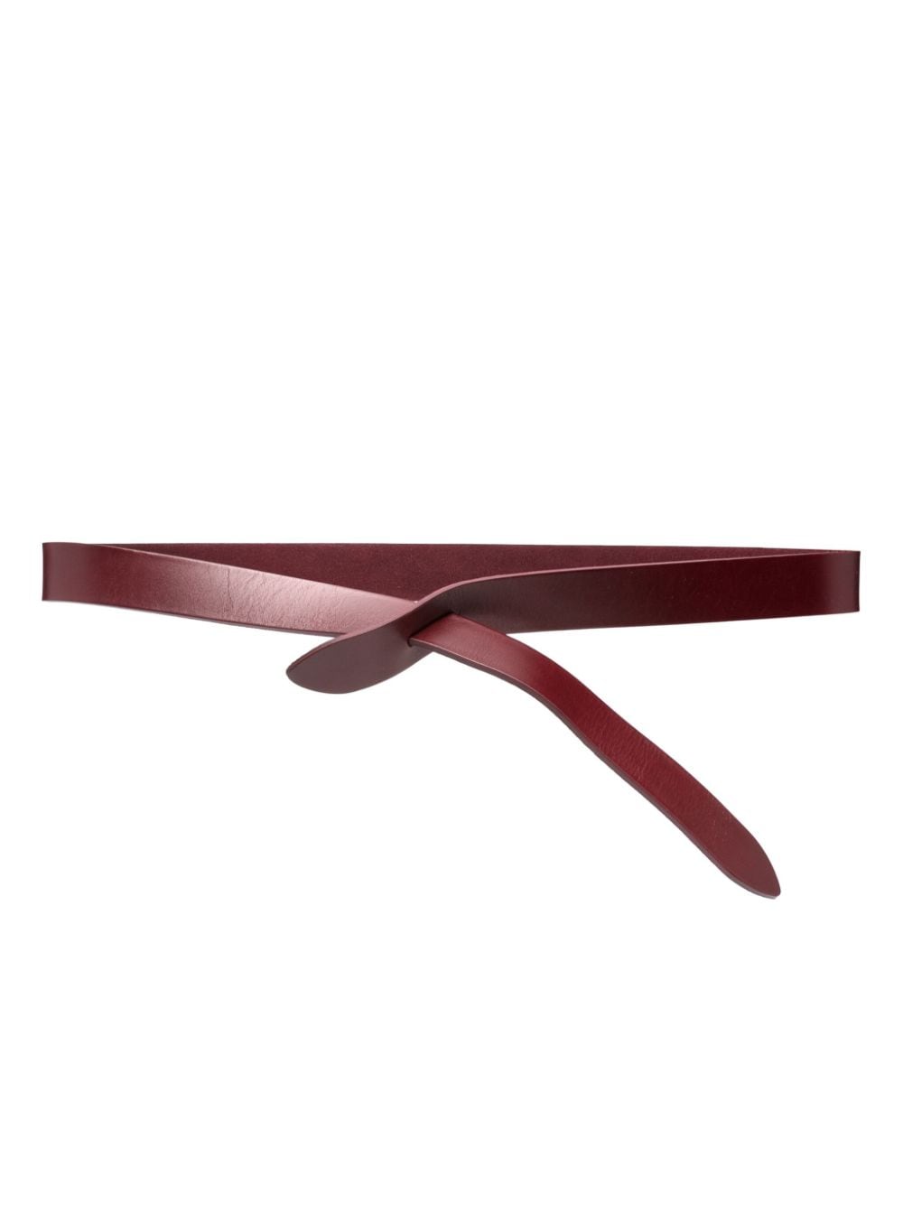 ISABEL MARANT Lecce leather belt - Red von ISABEL MARANT