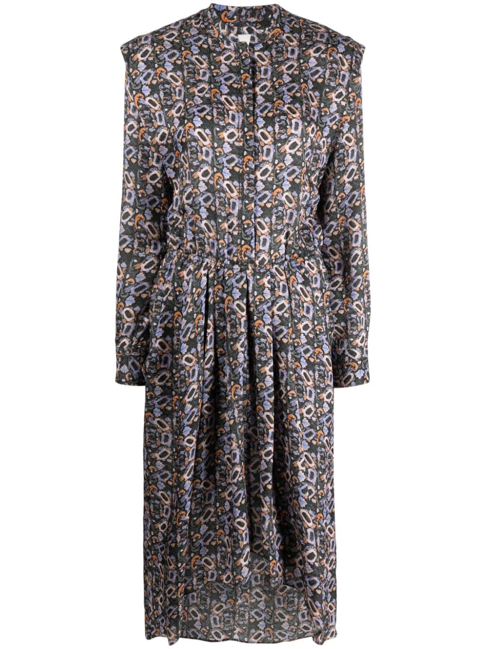 ISABEL MARANT Leidy floral-print dress - Black von ISABEL MARANT