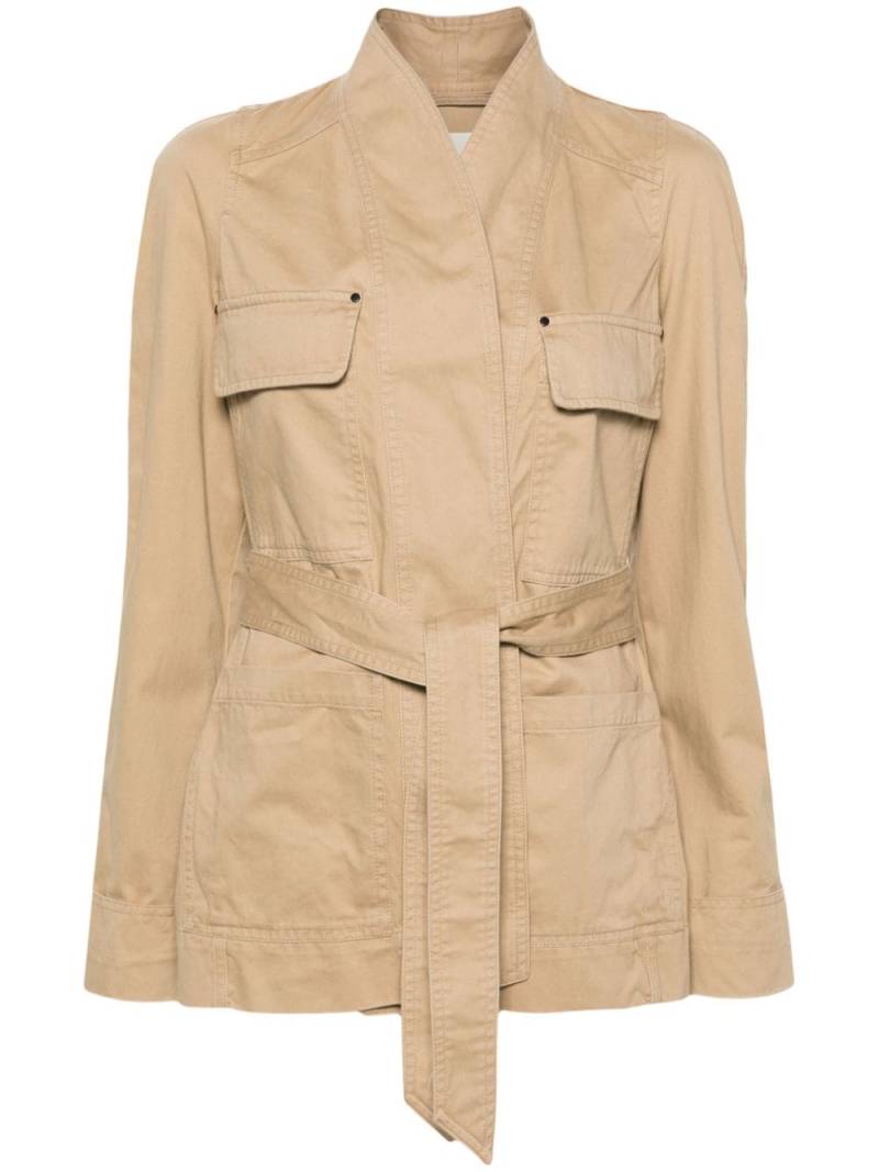 ISABEL MARANT Loetiza cotton workwear jacket - Brown von ISABEL MARANT