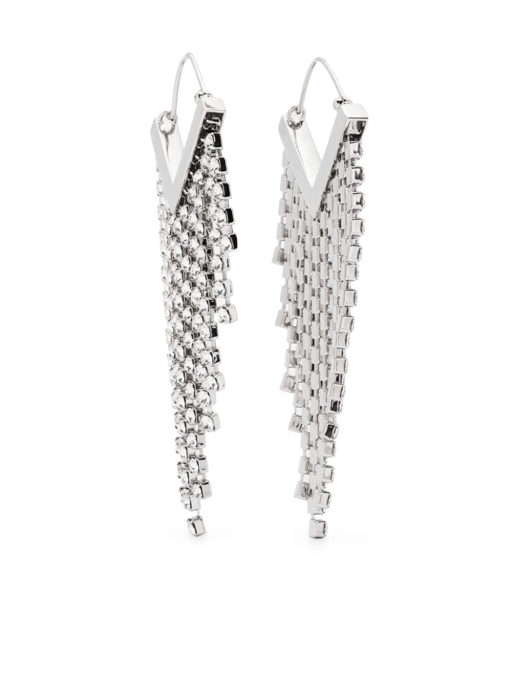 ISABEL MARANT Melting drop earrings - Silver von ISABEL MARANT