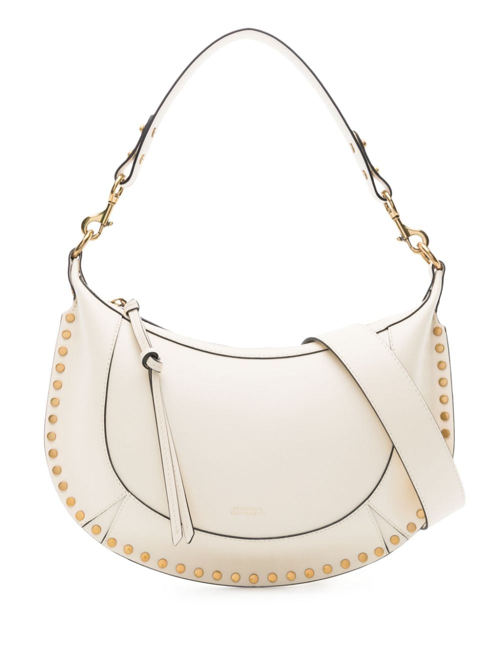 ISABEL MARANT Naoko studded shoulder bag - Neutrals von ISABEL MARANT