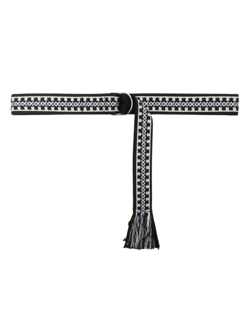 ISABEL MARANT Niessa fringed belt - Black von ISABEL MARANT