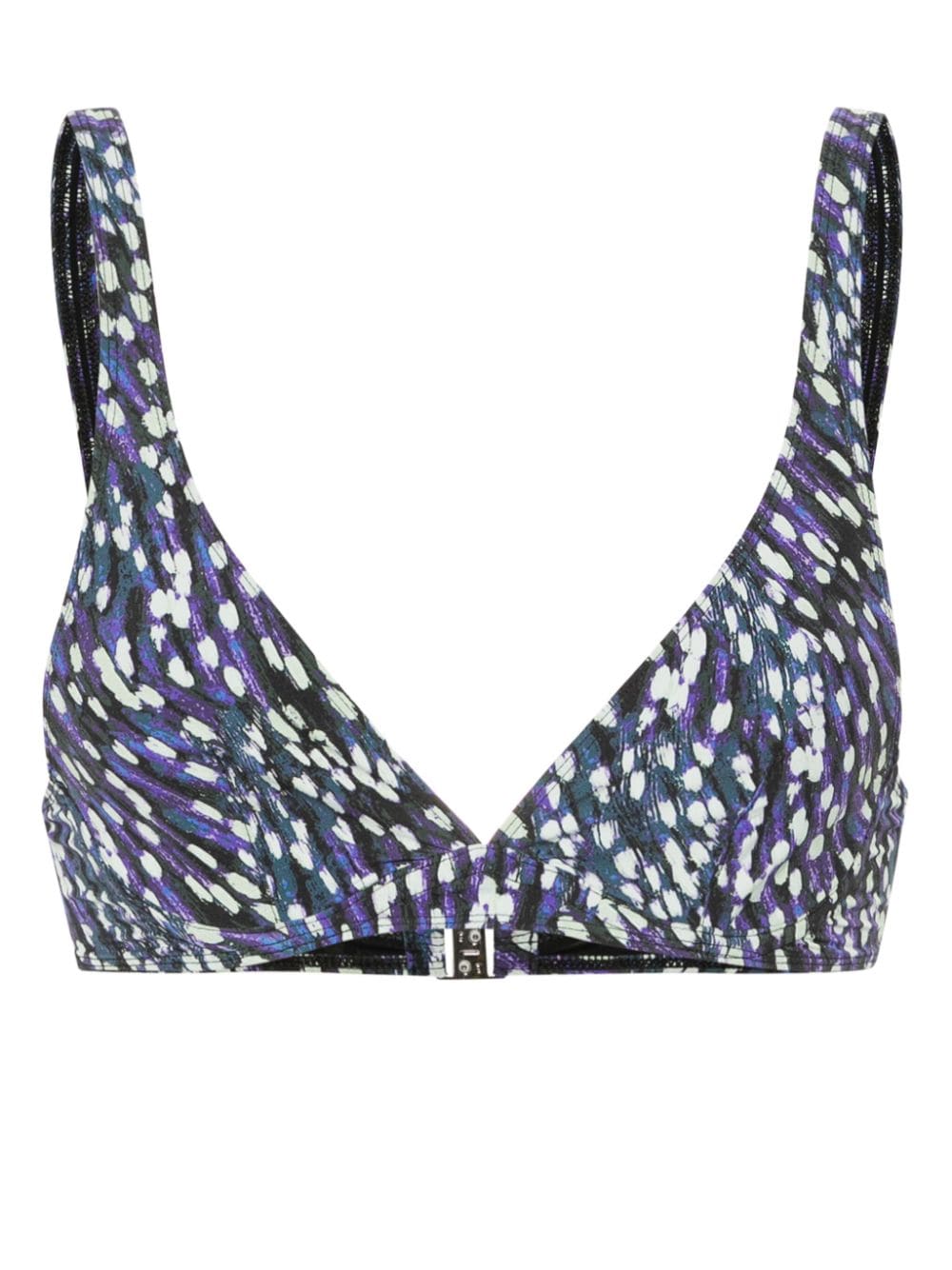 ISABEL MARANT Petra bikini top - Blue von ISABEL MARANT