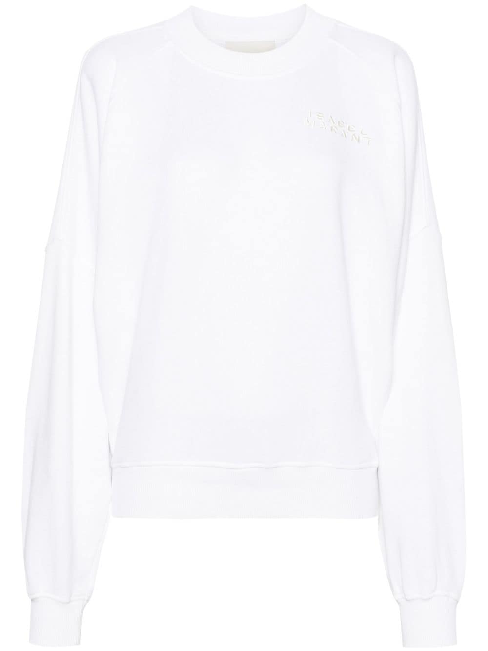 ISABEL MARANT Shanice organic cotton sweatshirt - White von ISABEL MARANT