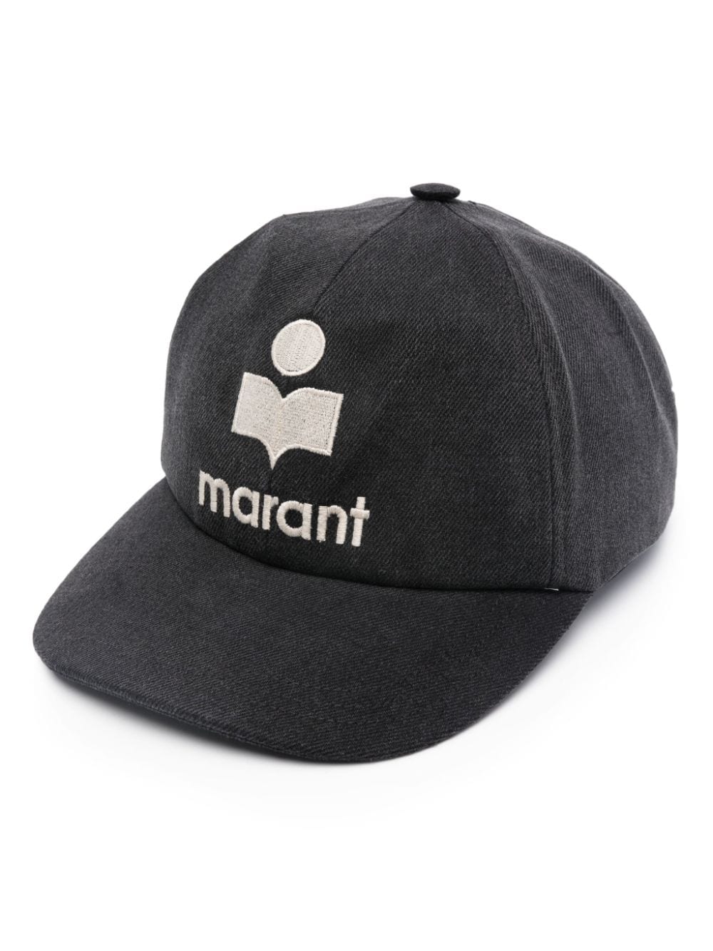 ISABEL MARANT Tyron logo-embroidered cap - Grey von ISABEL MARANT