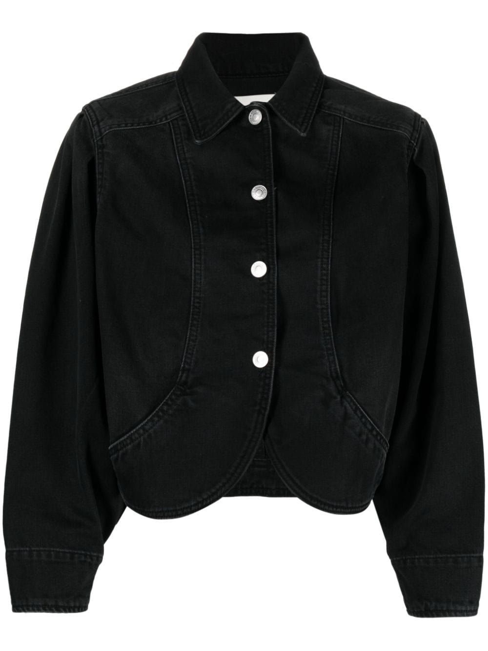 ISABEL MARANT Valette denim jacket - Black von ISABEL MARANT