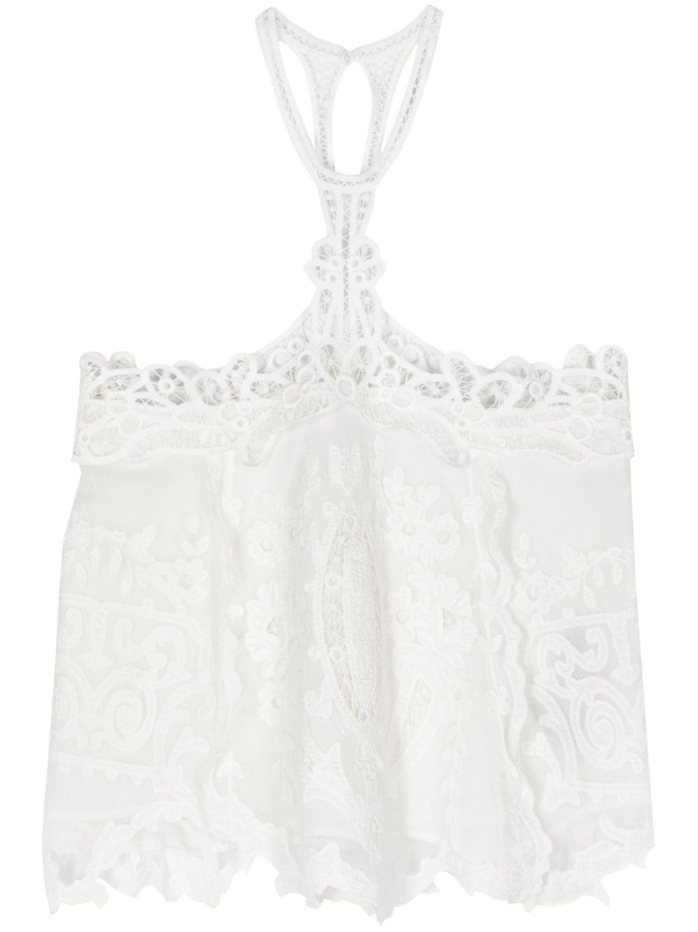 ISABEL MARANT Vannel broderie-anglaise tank top - White von ISABEL MARANT