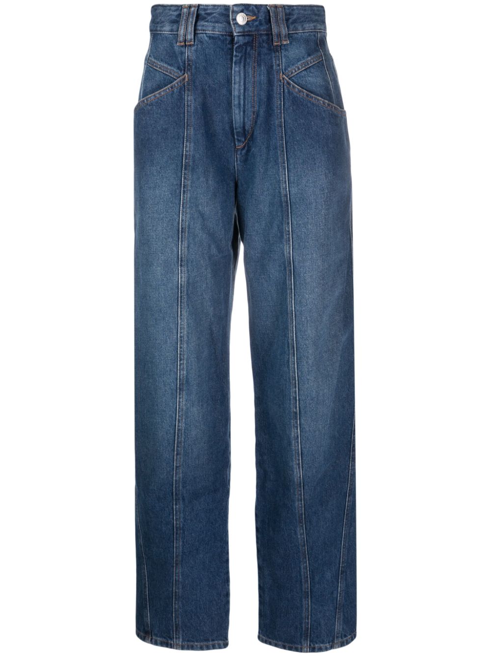 ISABEL MARANT Vetan straight-leg jeans - Blue von ISABEL MARANT