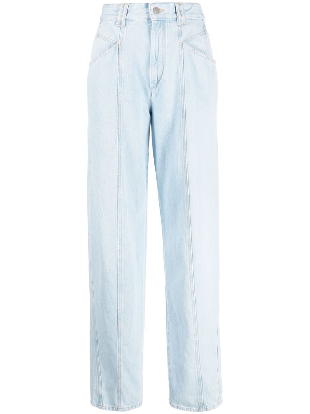 ISABEL MARANT Vetan straight-leg jeans - Blue von ISABEL MARANT