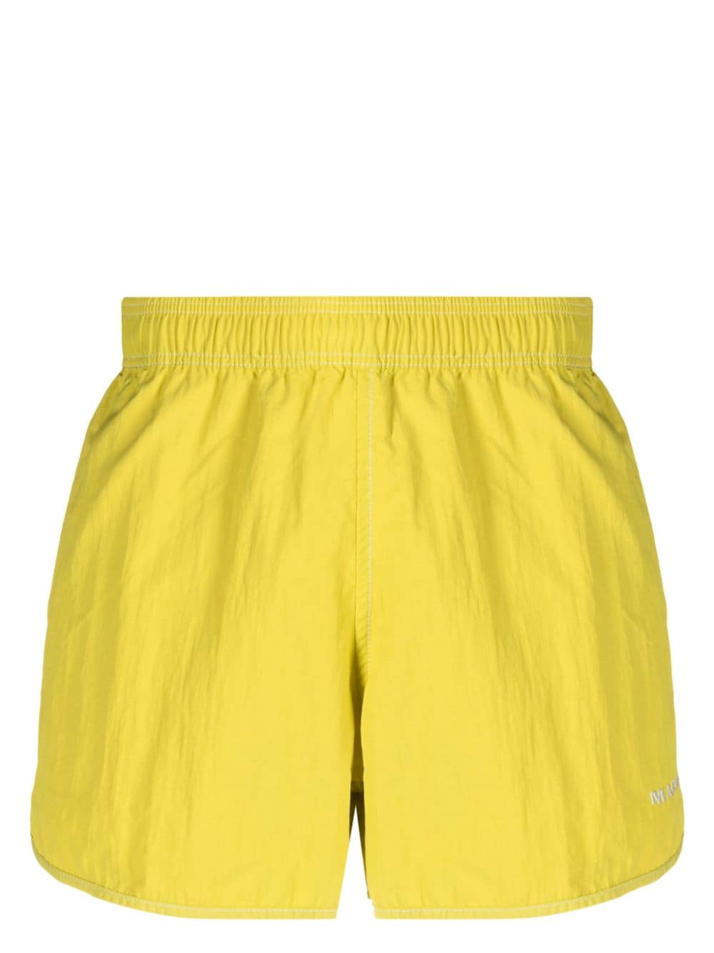 MARANT Vicente logo-embroidered swim shorts - Yellow von MARANT