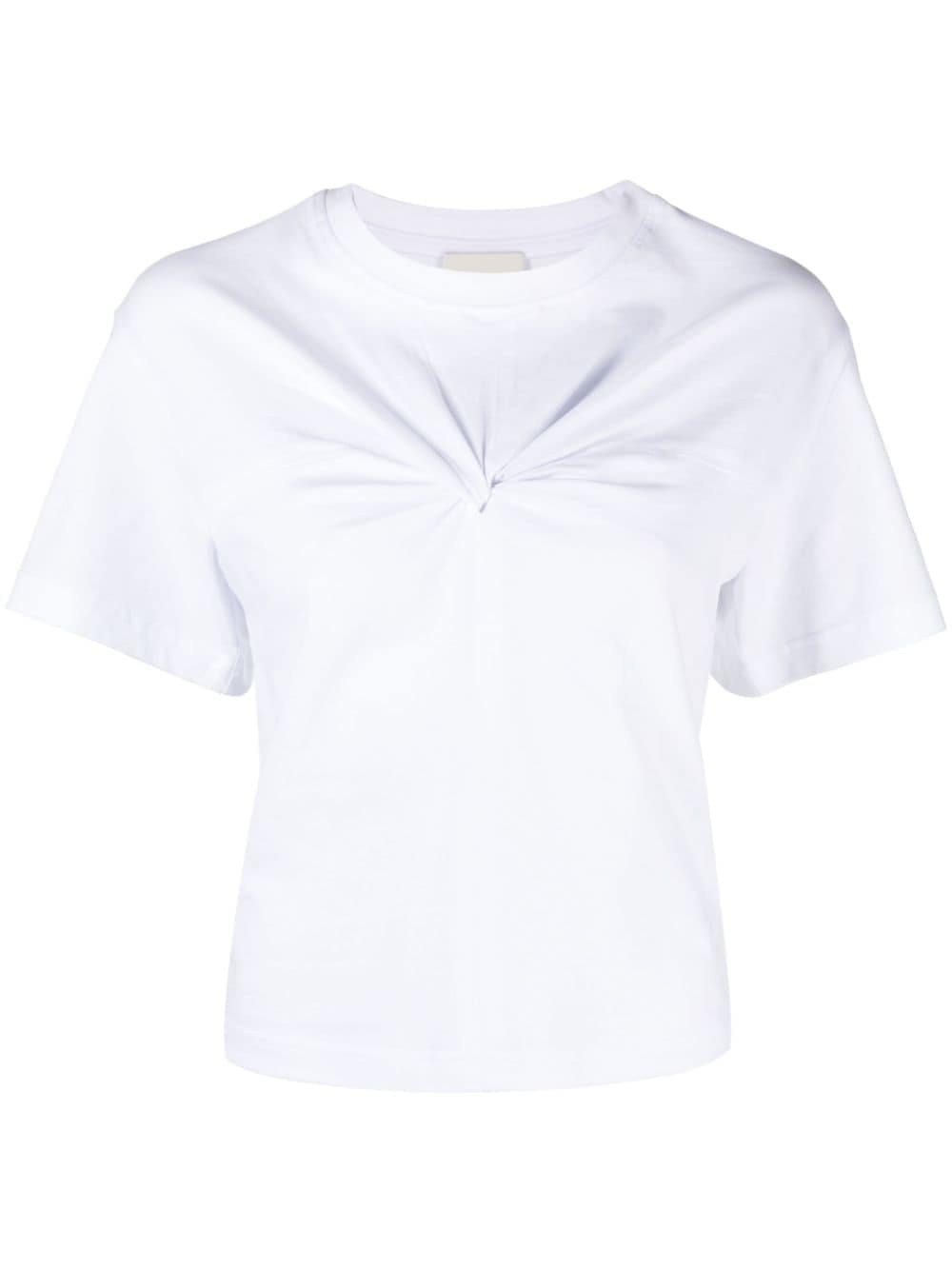 ISABEL MARANT Zuria knot-detail T-shirt - White von ISABEL MARANT