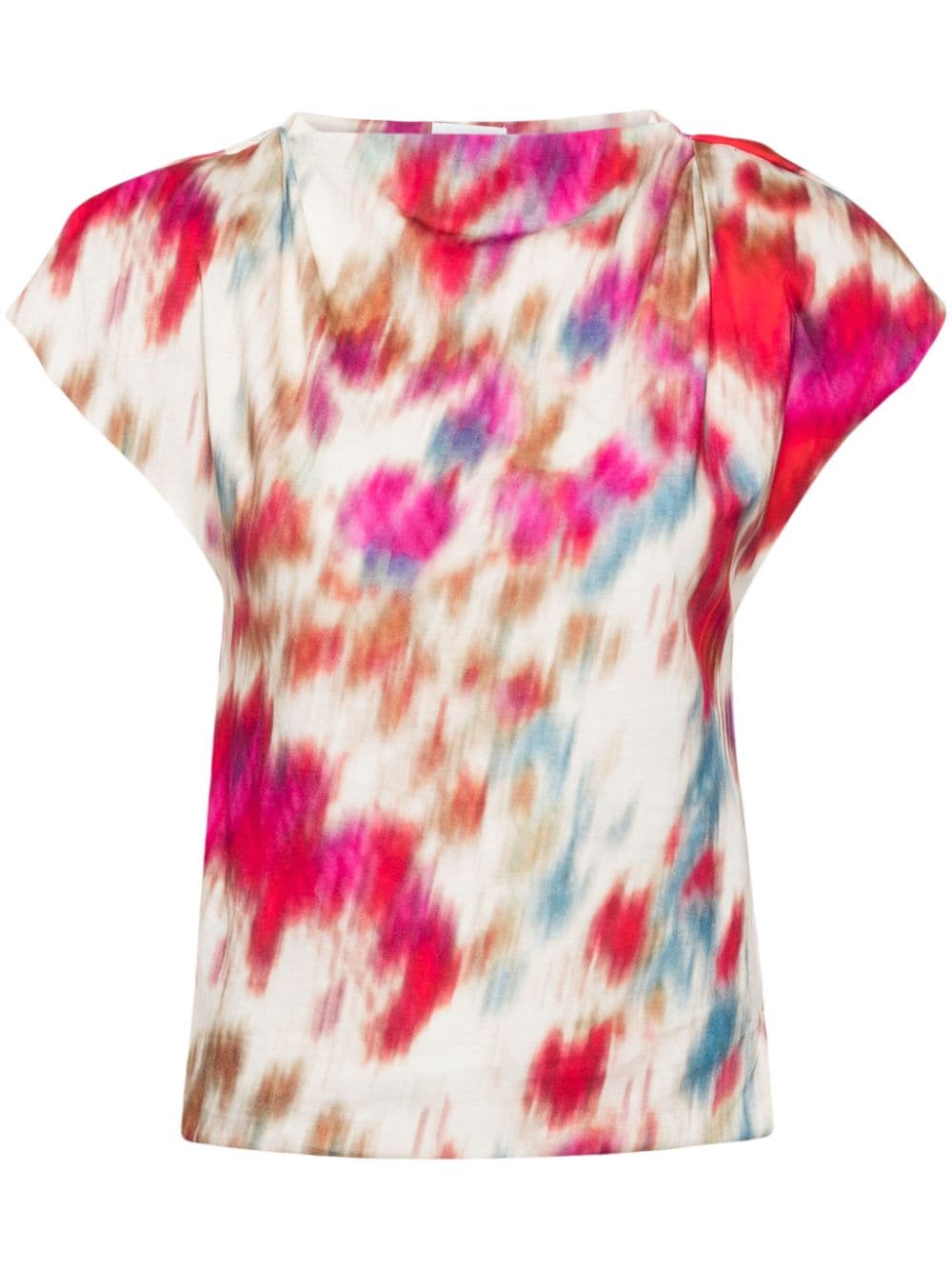 ISABEL MARANT abstract-print T-shirt - Neutrals von ISABEL MARANT