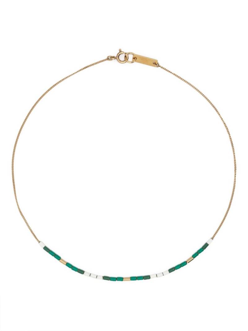 ISABEL MARANT bead-embellished necklace - Green von ISABEL MARANT